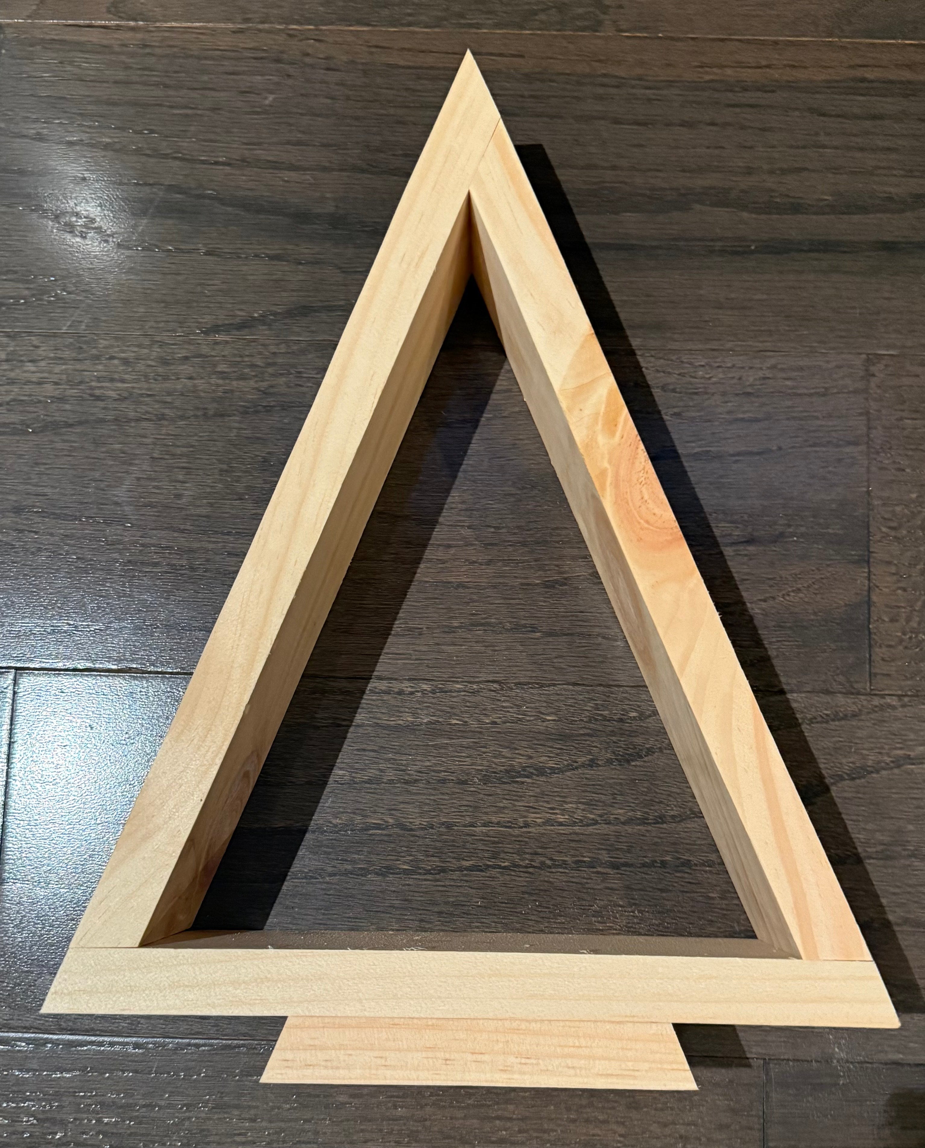 12 Inch Pyramid Wooden Tree